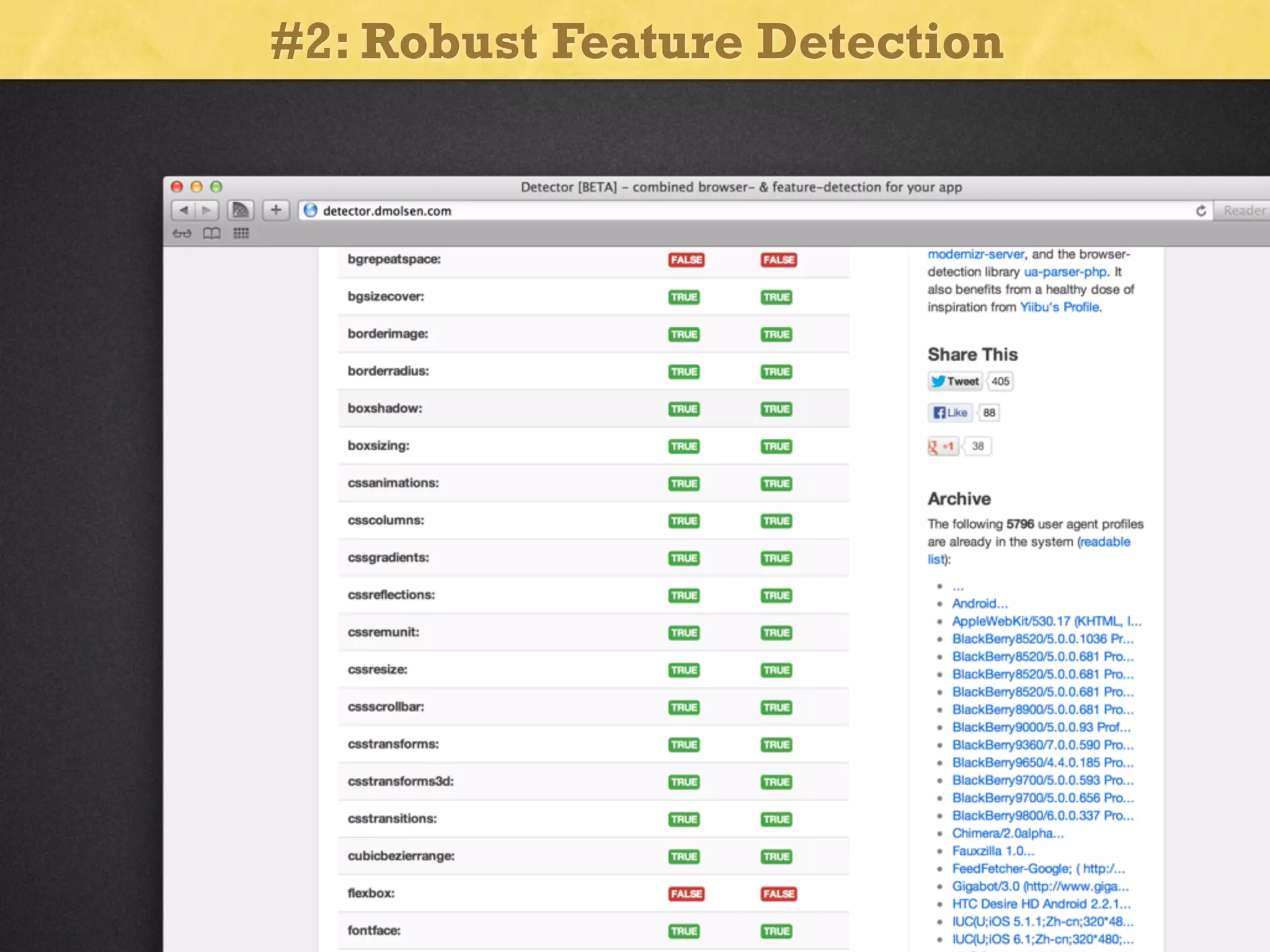 #2: Robust Feature Detection

 