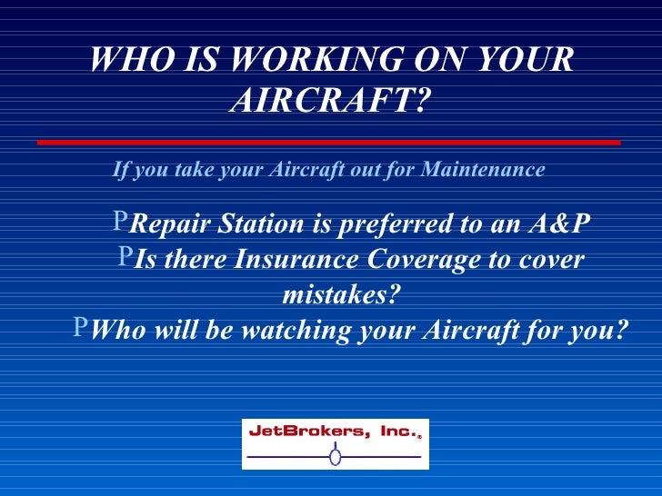 Ressale Value Of Your Aircraft Faa Ia Renewal Presentation=