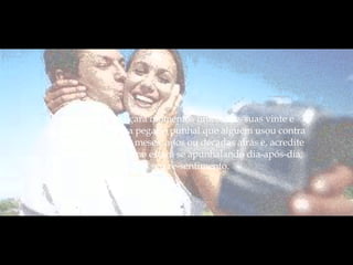 Você desperdiçará momentos únicos das suas vinte e quatro horas para pegar o punhal que alguém usou contra você há semanas, meses, anos ou décadas atrás e, acredite ou não, você mesmo estará se apunhalando dia-após-dia, com seu re-sentimento.  