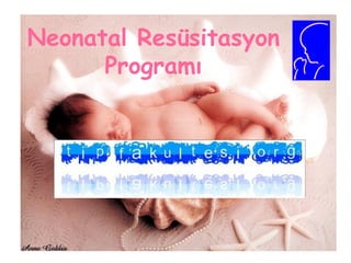 Neonatal Resüsitasyon
Programı
 