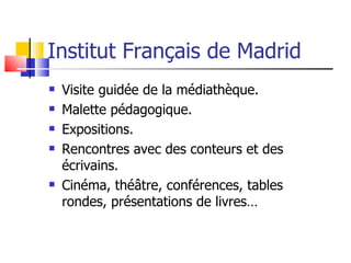 Ressources pour les professeurs de FLE