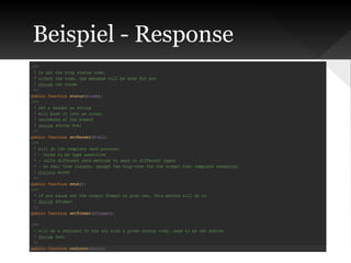 Beispiel - Response

 