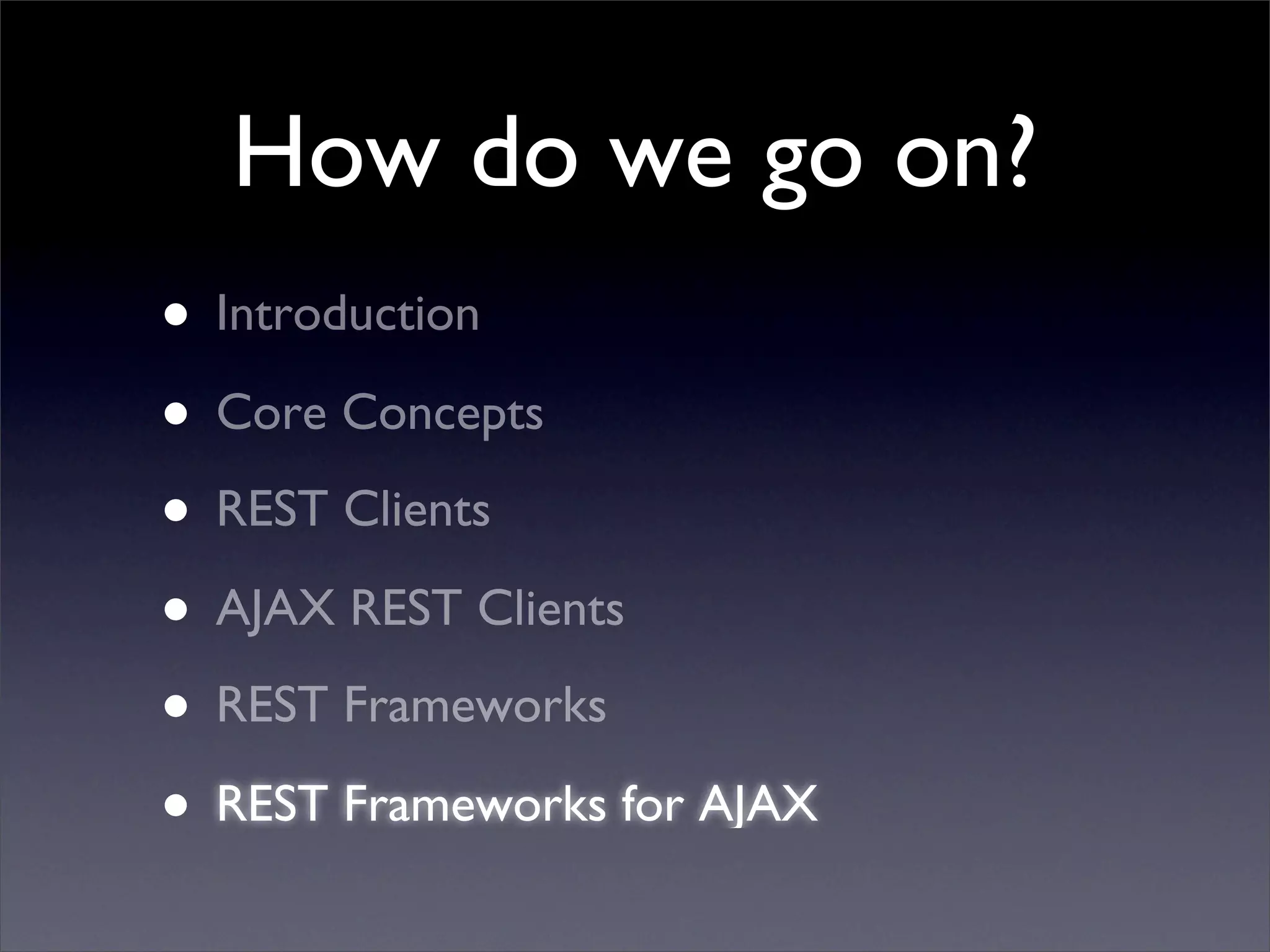 REST and AJAX Reconciled