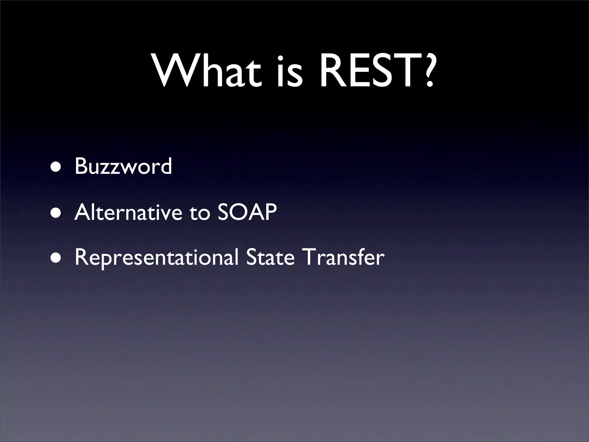 REST and AJAX Reconciled