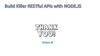 The client-server constraint is based on a principle known as the separation of concerns. It simply requires the
existence of a client component that sends requests and a server component that receives requests
Servers and clients may also be replaced and developed independently, as long as the interface is not altered
 