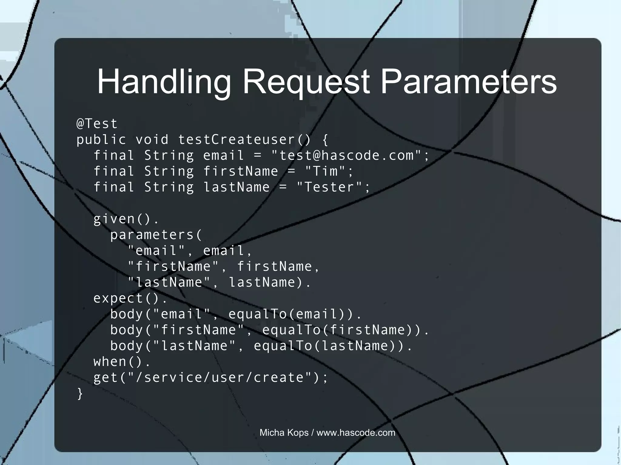 Registering Custom Parsers 