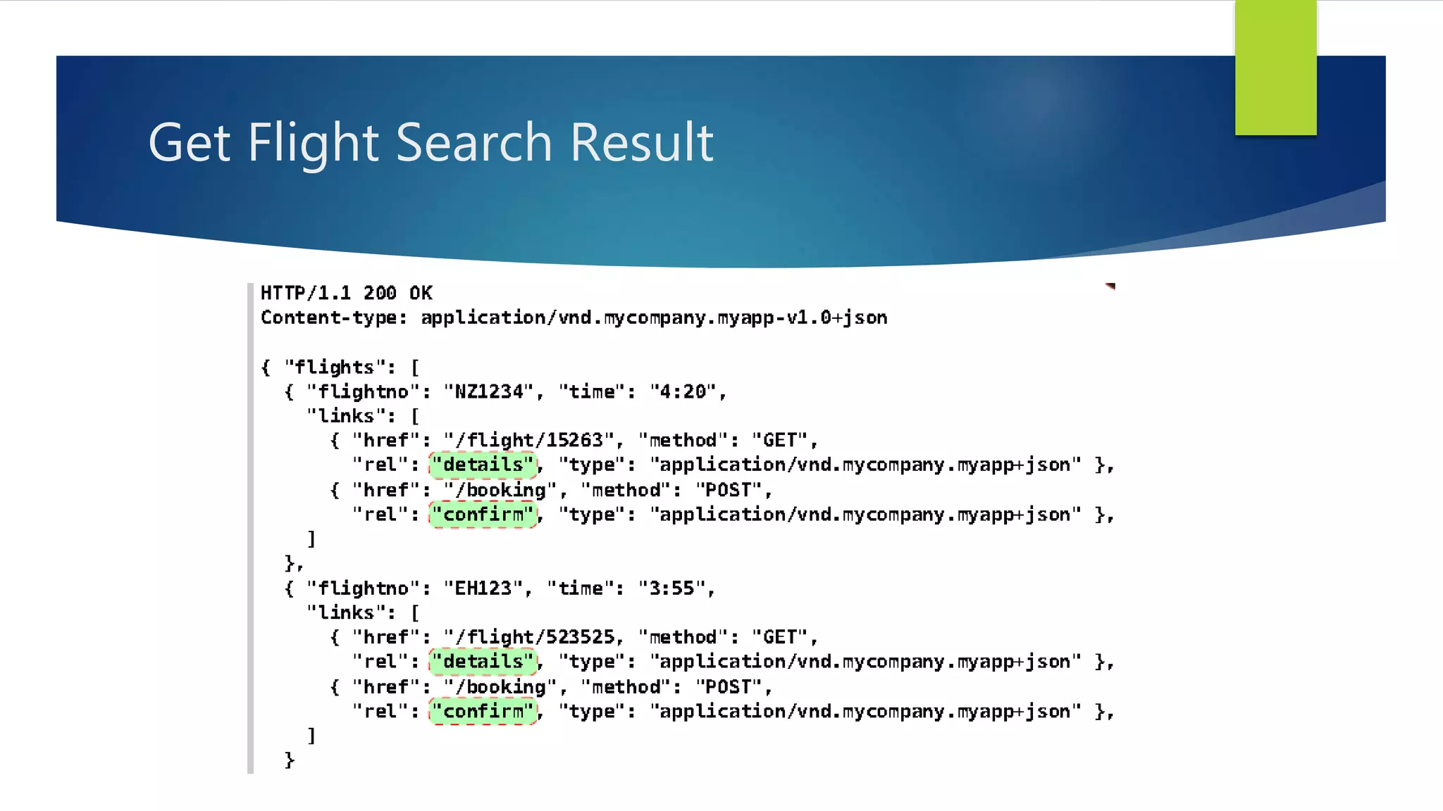 Get Flight Search Result
 