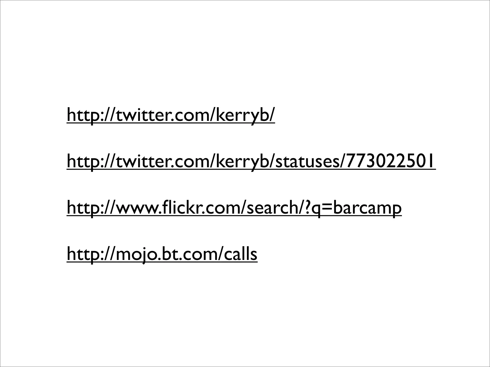 REST: putting the web back in to web services
