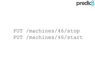PUT /machines/46/stop
PUT /machines/46/start
 