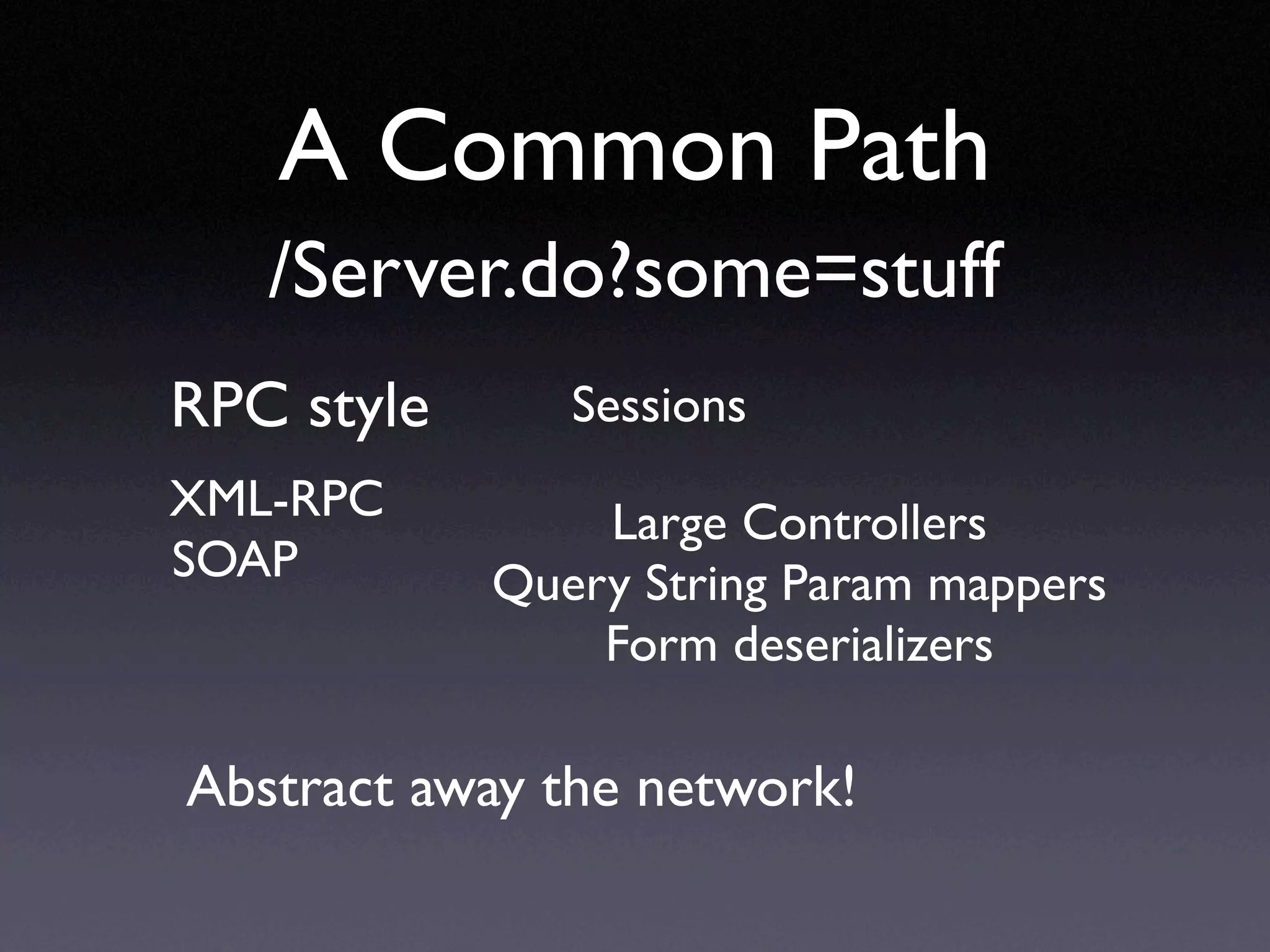 ReST Vs SOA(P) ... Yawn