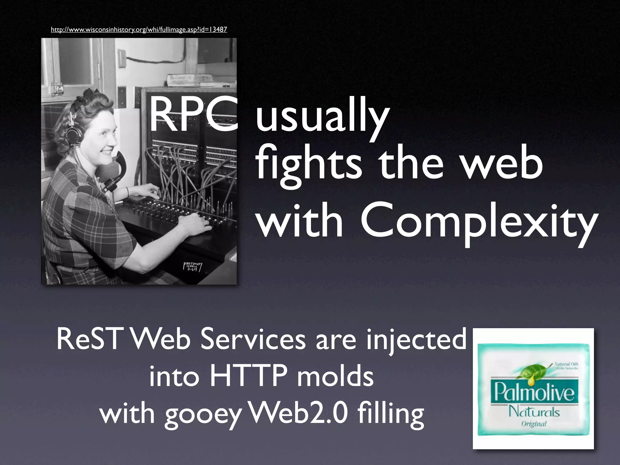 ReST Vs SOA(P) ... Yawn