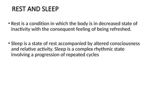 REST AND SLEEP.pptxGGGGGGGGGGGGGGGGGGGGGG | PPTX