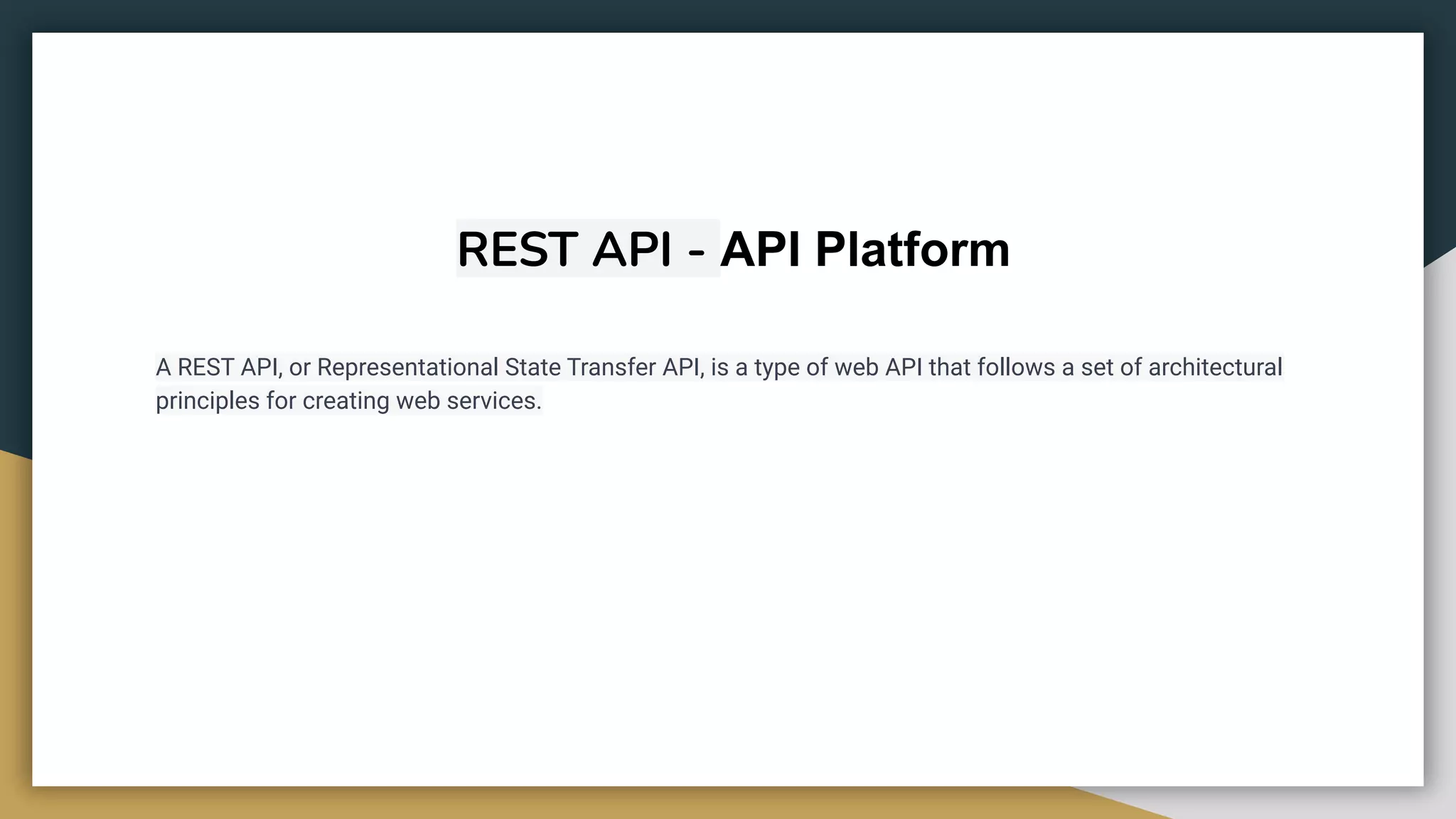 REST API - API Platform.pdf