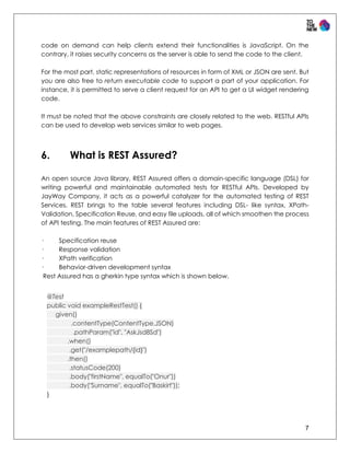 Rest API Automation with REST Assured | PDF | Web Development | Internet