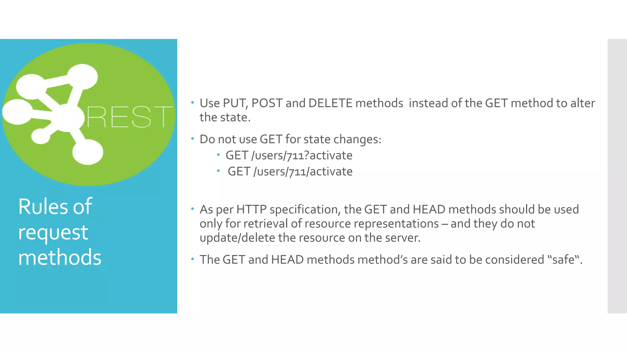 Rest API Design Rules | PPTX | Internet | Computing