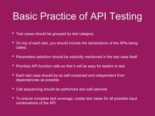 Rest API Testing | PPT