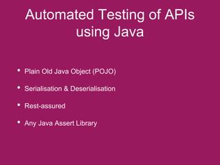 Rest API Testing | PPT