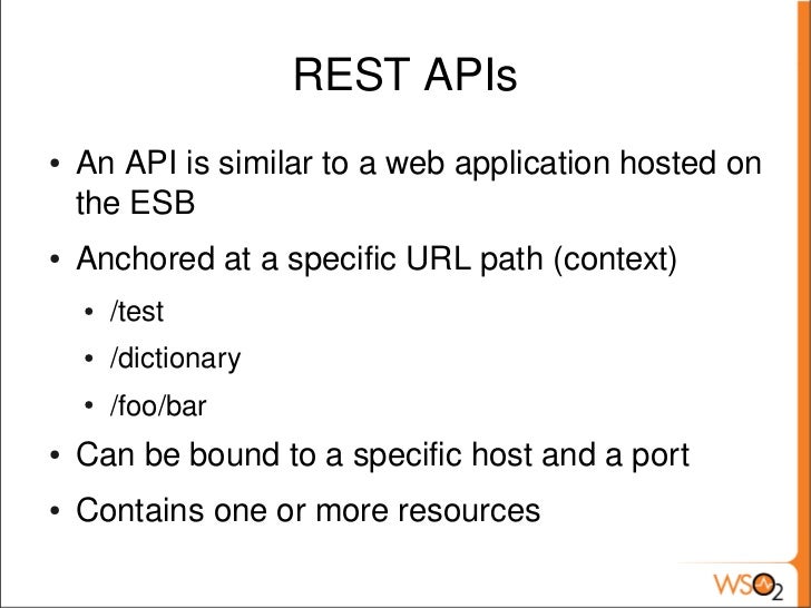 REST & API Management with the WSO2 ESB