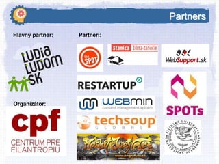 Partners
Hlavný partner:

Organizátor:

Partneri:

 