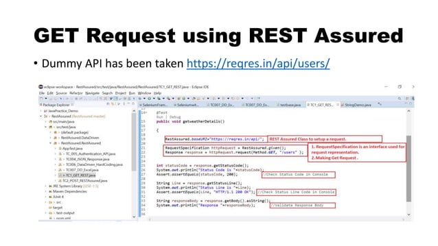 API Testing Using REST Assured with TestNG