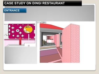 CASE STUDY ON DINGI RESTAURANT
ENTRANCE
 