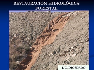 RESTAURACIÓN HIDROLÓGICA
FORESTAL
J. C. DIOSDADO
 