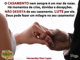 Restaurando um casamento perdido