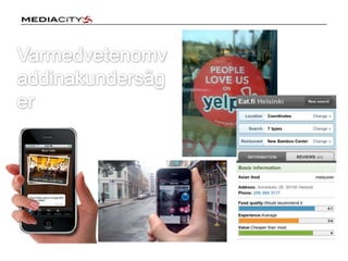 Använd dig avexisterandeinfrastrukturförattbygganyatjänster