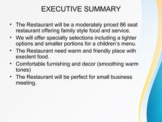 Restaurant Marketing Plan | PPT