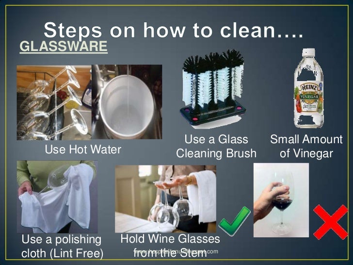 Restaurant cleaning procedures