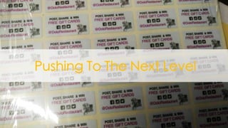 Social Media Efforts III
Confidential	
  and	
  Proprietary	
   13
# FathersDay #AlzheimersAwareness #PrideMonth2016
Remember brand culture is very important for your social image. Show your audience that you care
about the community, and that you are there to celebrate some of their best moments in life.
Pushing To The Next Level
 