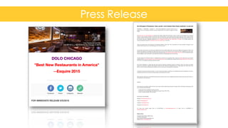 Press Release
Confidential	
  and	
  Proprietary	
   14
 