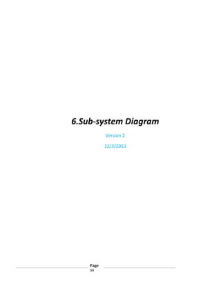 6.Sub-system Diagram
Version 2
12/3/2013

Page
34

 
