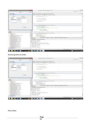 Removing Items to Order:

Place Order
Page
48

 
