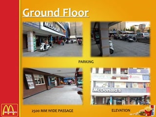 Ground Floor
PARKING
2500 MM WIDE PASSAGE ELEVATION
 