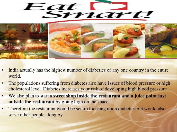 Restaurant chain for diabetic s