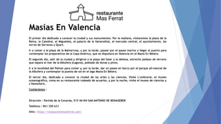 Restaurante en valencia