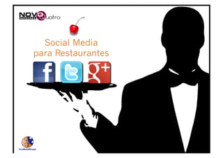 Social Media
para Restaurantes

 
