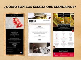 ¿CÓMO SON LOS EMAILS QUE MANDAMOS?
 