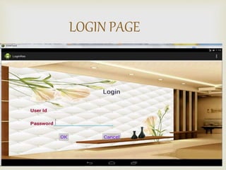 
LOGIN PAGE
 