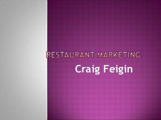 Craig Feigin
 