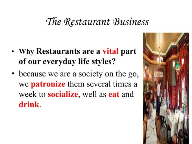 Restaurant Operation PPT copilot-in-windows-word-image-to-u