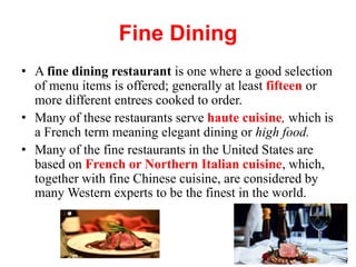 Restaurant operation | PPT