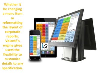 Restaurant Point of Sale Systems | PPTX