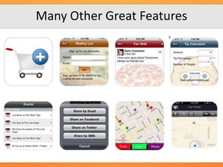 Many Other Great Features

 