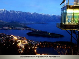 Skyline Restaurant in Queenstown, New Zealand 
 