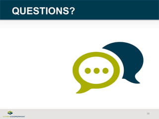 38 
QUESTIONS? 
 