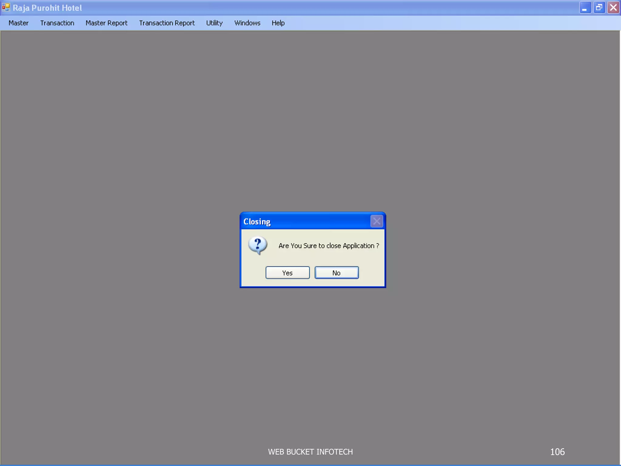 WEB BUCKET INFOTECH 106
 