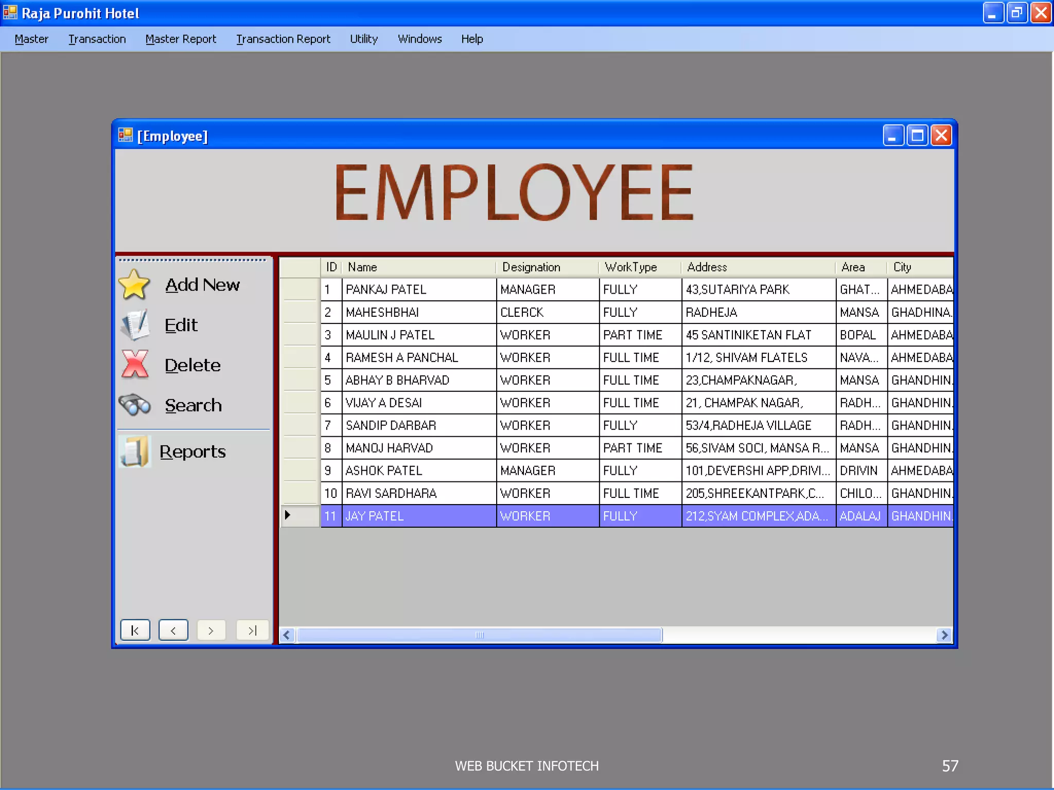 WEB BUCKET INFOTECH 57
 