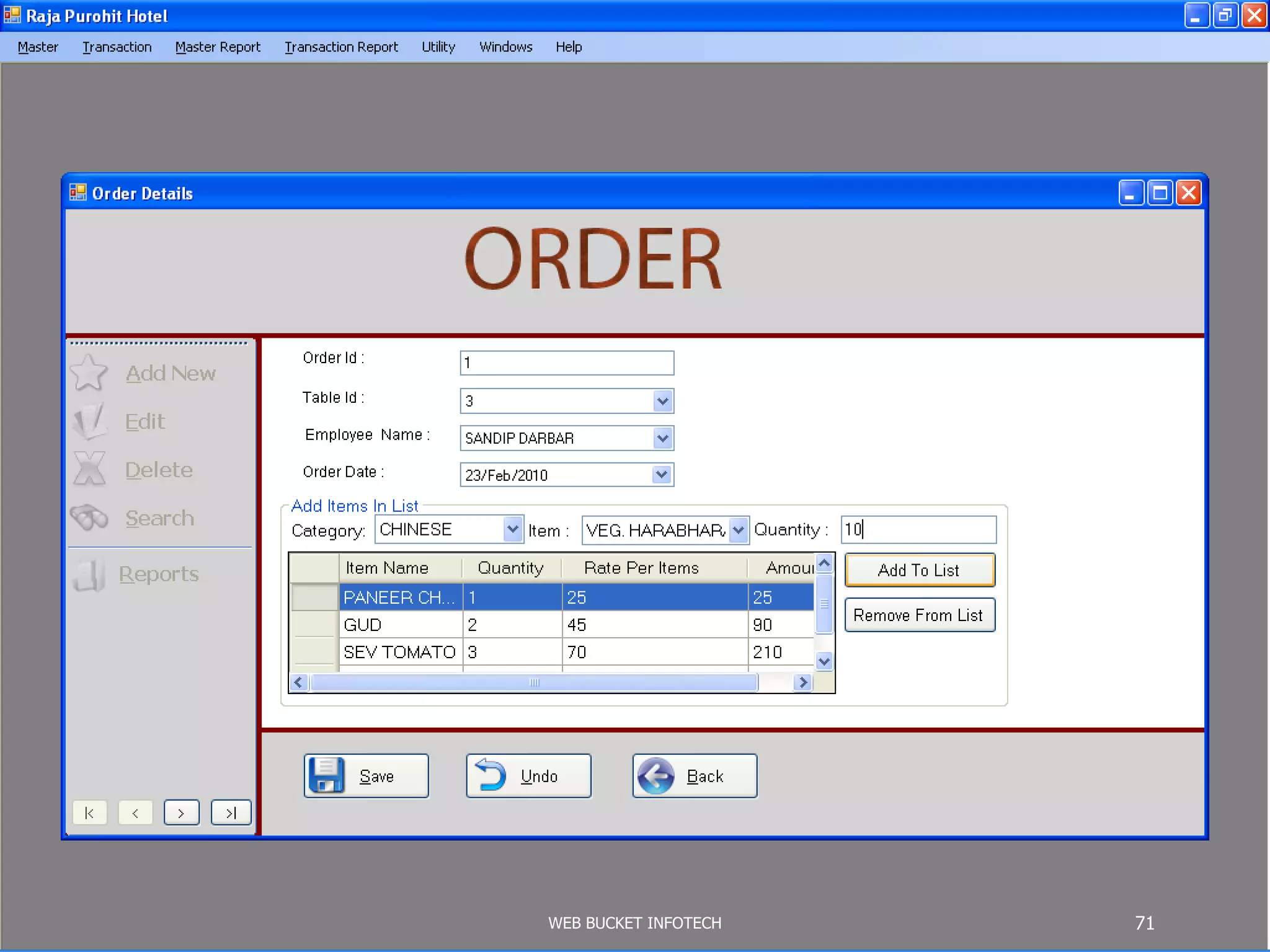 WEB BUCKET INFOTECH 71
 